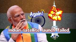 India's satellite launch fails, second time this year; ISRO's data fabrication can't last long!